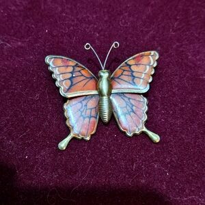 Vintage butterfly brooch